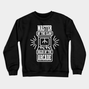 Distressed Retro Vintage Claw Machine Gift Skill Crane Machine Crewneck Sweatshirt